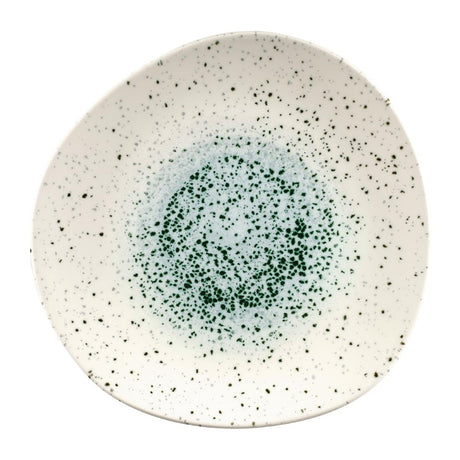 Churchill Studio Prints Mineral Green Centre Organic Round Plates 286mm (Pack of 12) - FC120 Plates Churchill