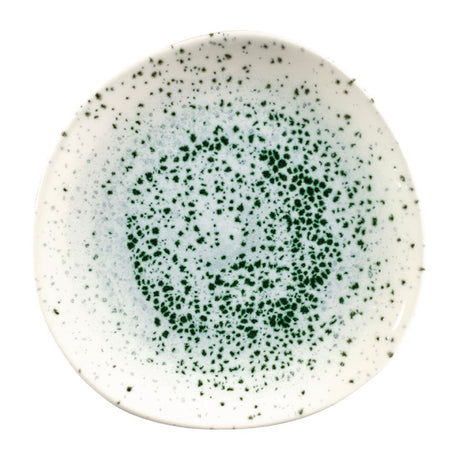 Churchill Studio Prints Mineral Green Centre Print Organic Round Plates 210mm (Pack of 12) - FC122 Plates Churchill