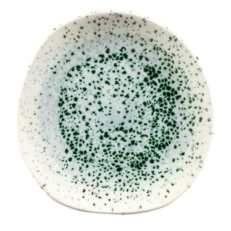 Churchill Studio Prints Mineral Green Centre Print Organic Round Plates 186mm (Pack of 12) - FC123 Plates Churchill