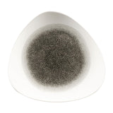 Churchill Studio Prints Raku Triangle Plates Quartz Black 311mm (Pack of 6) - FC130 Plates Churchill