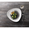 Churchill Studio Prints Raku Triangle Plates Quartz Black 311mm (Pack of 6) - FC130 Plates Churchill