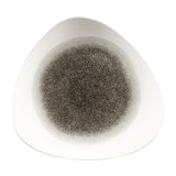 Churchill Studio Prints Raku Triangle Plates Quartz Black 265mm (Pack of 12) - FC131 Plates Churchill