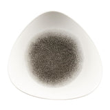 Churchill Studio Prints Raku Triangle Plates Quartz Black 229mm (Pack of 12) - FC132 Plates Churchill