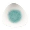 Churchill Studio Prints Raku Triangle Plates Jade Green 229mm (Pack of 12) - FC137 Plates Churchill