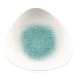 Churchill Studio Prints Raku Triangle Plates Jade Green 229mm (Pack of 12) - FC137 Plates Churchill