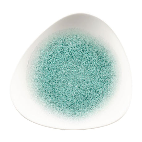 Churchill Studio Prints Raku Triangle Plates Jade Green 192mm (Pack of 12) - FC138 Plates Churchill