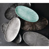 Churchill Studio Prints Stone Chefs Plates Agate Grey 347 x 173mm (Pack of 6) - FC143 Plates Churchill