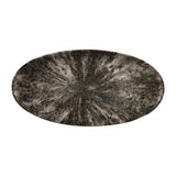 Churchill Studio Prints Stone Chefs Plates Quartz Black 347 x 173mm (Pack of 6) - FC141 Plates Churchill