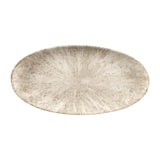Churchill Studio Prints Stone Chefs Plates Agate Grey 347 x 173mm (Pack of 6) - FC143 Plates Churchill