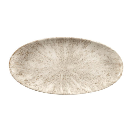Churchill Studio Prints Stone Chefs Plates Agate Grey 347 x 173mm (Pack of 6) - FC143 Plates Churchill