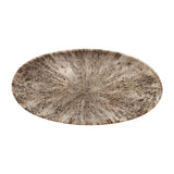 Churchill Studio Prints Stone Chefs Plates Zircon Brown 299 x 150mm (Pack of 12) - FC144 Plates Churchill