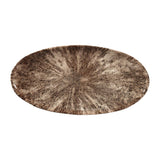 Churchill Studio Prints Stone Chefs Plates Zircon Brown 347 x 173mm (Pack of 6) - FC145 Plates Churchill