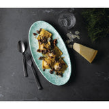 Churchill Studio Prints Stone Chefs Plates Aquamarine 347 x 173mm (Pack of 6) - FC147 Plates Churchill