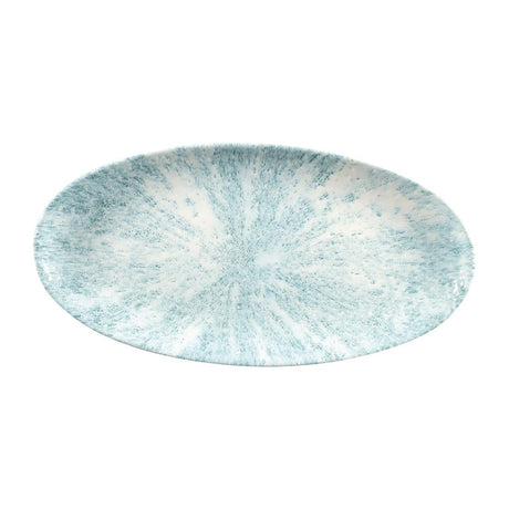 Churchill Studio Prints Stone Chefs Plates Aquamarine 347 x 173mm (Pack of 6) - FC147 Plates Churchill