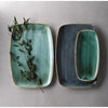 Churchill Stonecast No. 9 Oblong Chefs Plates 355 x 245mm Samphire Green (Pack of 6) - FC152 Plates Churchill