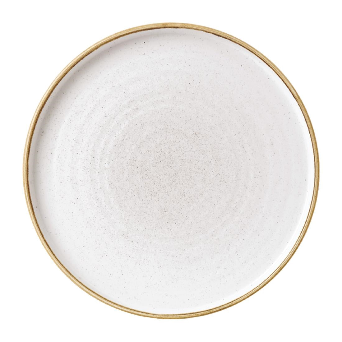 Churchill Stonecast Walled Chefs Plates Barley White 260mm (Pack of 6) - FC161 Plates Churchill