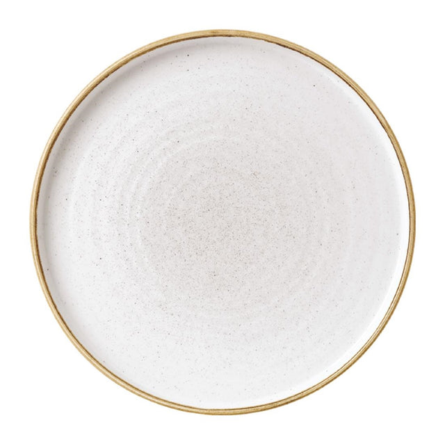Churchill Stonecast Walled Chefs Plates Barley White 260mm (Pack of 6) - FC161 Plates Churchill