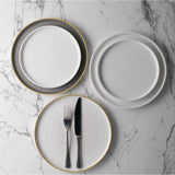 Churchill Stonecast Walled Chefs Plates Barley White 260mm (Pack of 6) - FC161 Plates Churchill