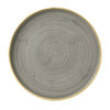 Churchill Stonecast Walled Chefs Plates Peppercorn Grey 260mm (Pack of 6) - FC163 Plates Churchill