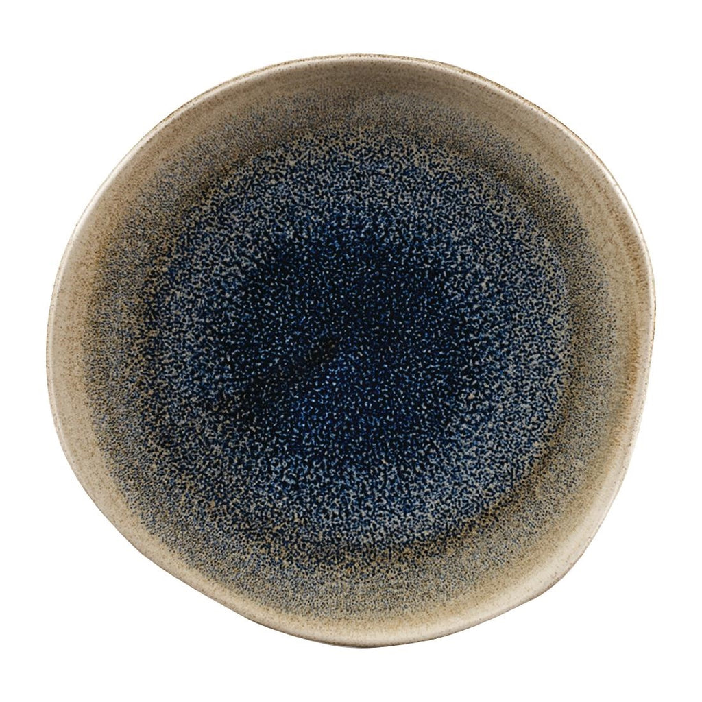 Churchill Stonecast Aqueous Organic Round Plates Bayou Taupe 186mm (Pack of 12) - FC180 Plates Churchill