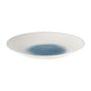 Churchill Bamboo Centre Print Deep Coupe Plates Topaz Blue 281mm (Pack of 12) - FC188 Plates Churchill