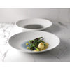 Churchill Bamboo Centre Print Deep Coupe Plates Quartz Black 281mm (Pack of 12) - FC190 Plates Churchill