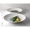 Churchill Bamboo Centre Print Deep Coupe Plates Topaz Blue 281mm (Pack of 12) - FC188 Plates Churchill