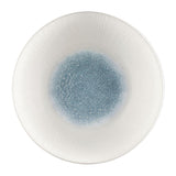 Churchill Bamboo Centre Print Deep Coupe Plates Topaz Blue 255mm (Pack of 12) - FC189 Plates Churchill