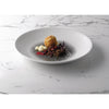 Churchill Bamboo Centre Print Deep Coupe Plates Quartz Black 255mm (Pack of 12) - FC191 Plates Churchill