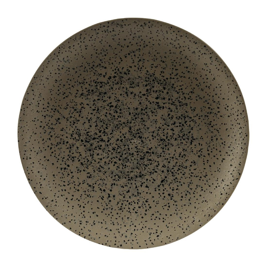 Churchill Menu Shades Caldera Coupe Plates Flint Grey 270mm (Pack of 6) - FC192 Plates Churchill
