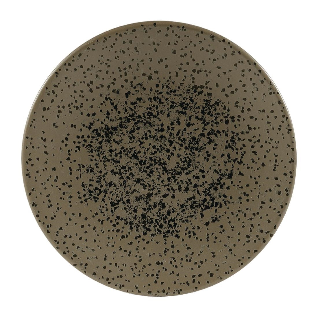 Churchill Menu Shades Caldera Coupe Plates Flint Grey 155mm (Pack of 6) - FC194 Plates Churchill