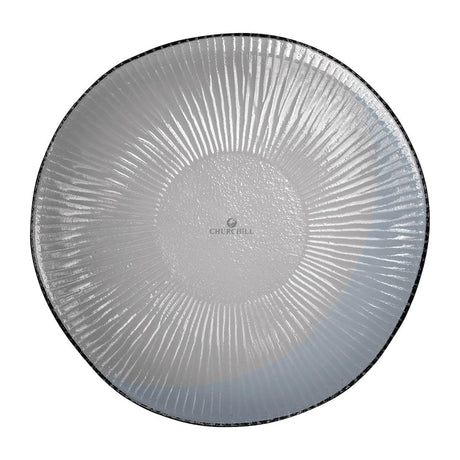 Churchill Bamboo Organic Glass Plate Dusk 225mm (Pack of 6) - FC206 Plates Churchill