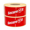 SecureIt Tamper-Resistant Removable Food Packaging Labels Small (Pack of 2 x 250) - FC215  Securit   