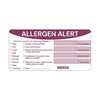 Hygiplas Removable Allergen Alert Food Labels (Pack of 250) - FC217  Hygiplas   