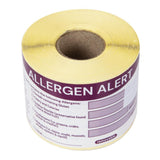 Hygiplas Removable Allergen Alert Food Labels (Pack of 250) - FC217  Hygiplas   