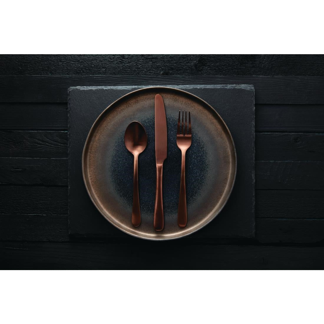 Olympia Ochre Flat Plates 260mm (Pack of 6) - FC285 Plates Olympia