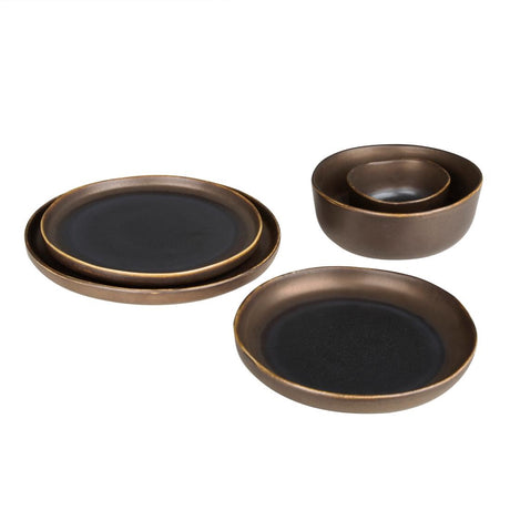 Olympia Ochre Flat Plates 260mm (Pack of 6) - FC285 Plates Olympia