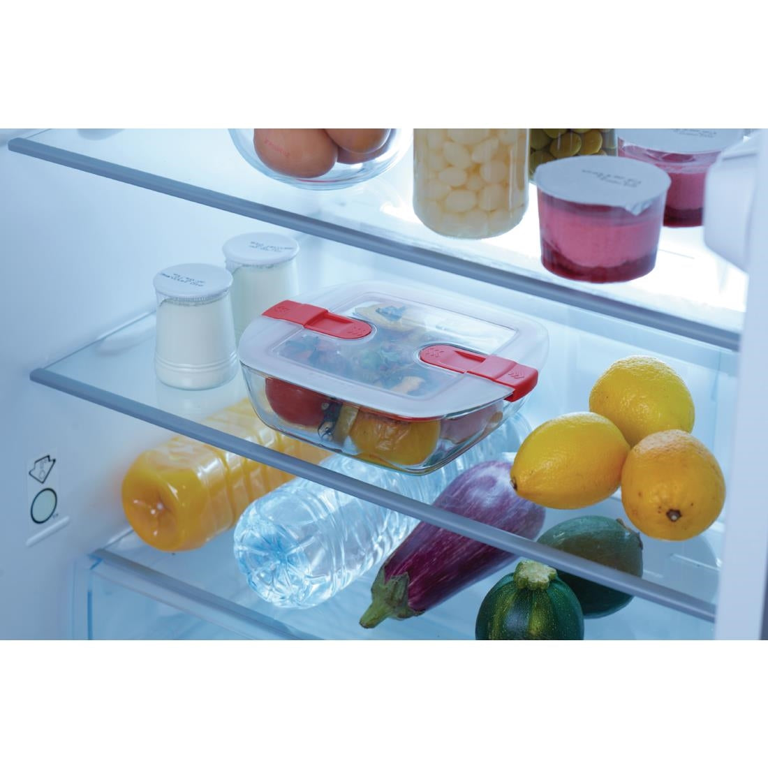 Pyrex Cook and Heat Square Dish with Lid 350ml - FC363  Pyrex   