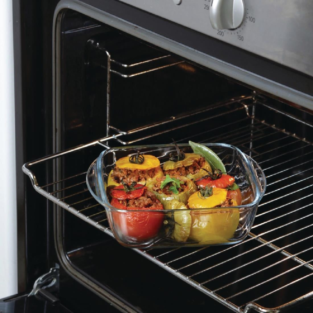 Pyrex Cook and Heat Square Dish with Lid 350ml - FC363  Pyrex   