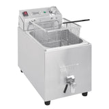 Buffalo Single Tank Single Basket 8Ltr Countertop Fryer with Timer 2.9kW - FC374  Buffalo   