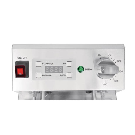 Buffalo Single Tank Single Basket 8Ltr Countertop Fryer with Timer 2.9kW - FC374  Buffalo   