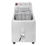 Buffalo Single Tank Single Basket 8Ltr Countertop Fryer with Timer 2.9kW - FC374  Buffalo   
