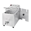 Buffalo Single Tank Single Basket 8Ltr Countertop Fryer with Timer 2.9kW - FC374  Buffalo   