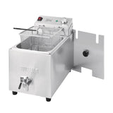 Buffalo Single Tank Single Basket 8Ltr Countertop Fryer with Timer 2.9kW - FC374  Buffalo   