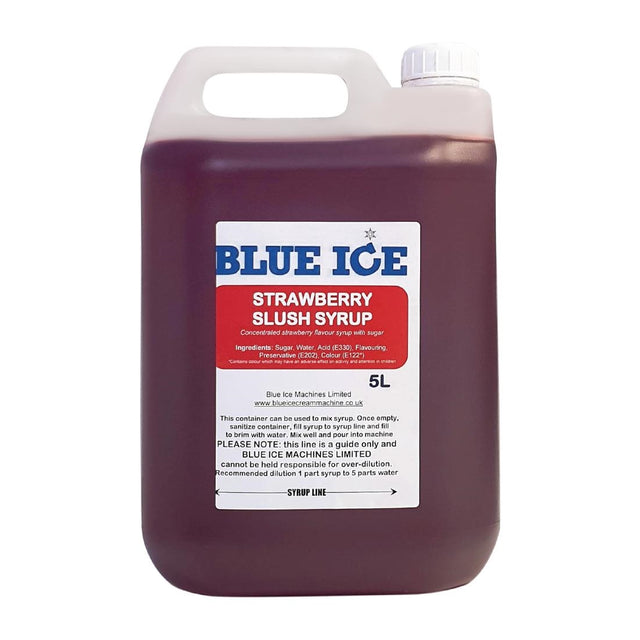 Blue Ice Slush Mix Strawberry Flavour 5Ltr - FT966  Blue Ice   