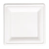 Fiesta Compostable Bagasse Square Plates 261mm (Pack of 50) - FC520  Fiesta   