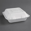 Fiesta Compostable Bagasse Hinged Food Containers 223mm (Pack of 200) - FC525  Fiesta   