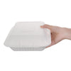 Fiesta Compostable Bagasse Hinged Food Containers 223mm (Pack of 200) - FC525  Fiesta   