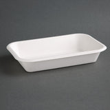 Fiesta Compostable Bagasse Food Trays 24oz (Pack of 50) - FC531  Fiesta   