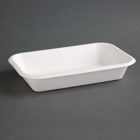 Fiesta Compostable Bagasse Food Trays 24oz (Pack of 50) - FC531  Fiesta   